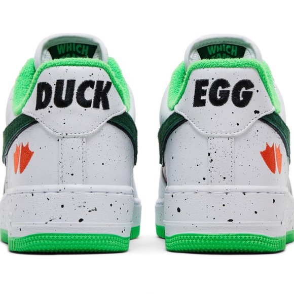 Nike Air Force 1 AF1 - Oregon "Ducks of a Feather" DOAF - 'Egg or Duck' Size 12 - Picture 2 of 5